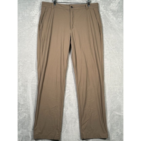 VRST Pants‎ Mens 36x32 Tan Chino Performance Golf - Picture 1 of 9